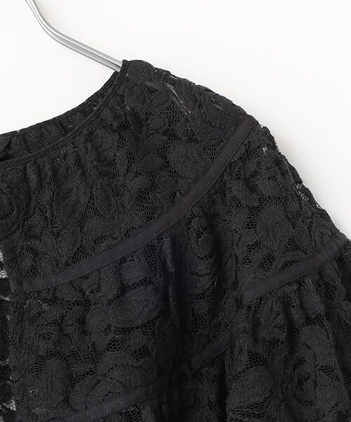 INGEBORG / インゲボルグ マフラー・ショール・スヌード・ストール | フラワーレースフリルストール | 詳細2