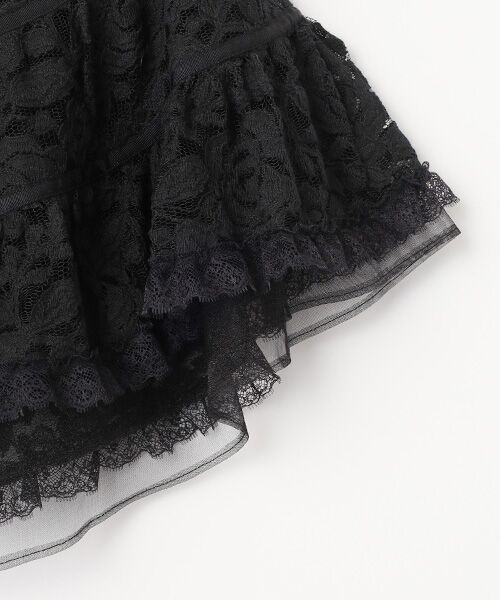INGEBORG / インゲボルグ マフラー・ショール・スヌード・ストール | フラワーレースフリルストール | 詳細3