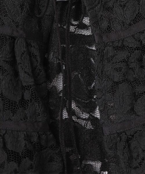 INGEBORG / インゲボルグ マフラー・ショール・スヌード・ストール | フラワーレースフリルストール | 詳細4