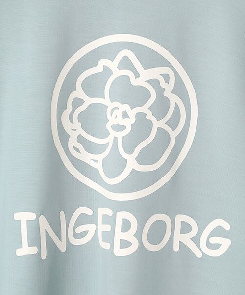 INGEBORG / インゲボルグ カットソー | カメリアロゴワンポイントpt.カットソー | 詳細6