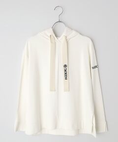 INGEBORG / インゲボルグ カットソー | カメリアロゴ刺繍入りカットソーフーディ