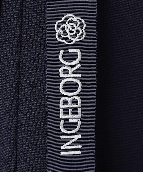 INGEBORG / インゲボルグ カットソー | カメリアロゴ刺繍入りカットソーフーディ | 詳細3