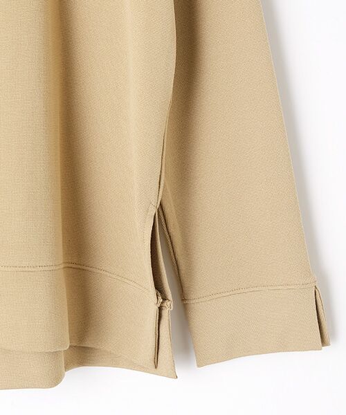 INGEBORG / インゲボルグ カットソー | カメリアロゴ刺繍入りカットソーフーディ | 詳細6