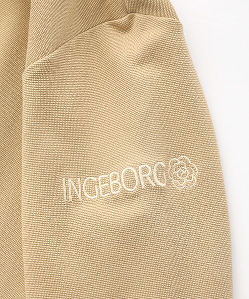 INGEBORG / インゲボルグ カットソー | カメリアロゴ刺繍入りカットソーフーディ | 詳細8