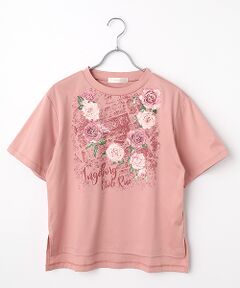 INGEBORG / インゲボルグ Tシャツ | エトワールローズワンポイントpt.カットソー