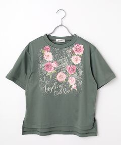INGEBORG / インゲボルグ Tシャツ | エトワールローズワンポイントpt.カットソー