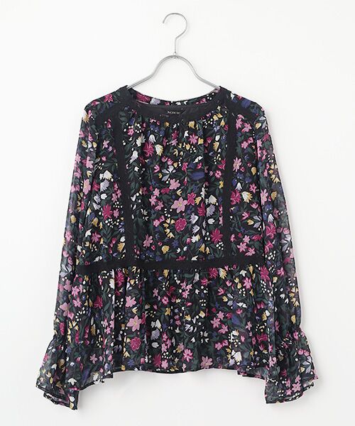 INGEBORG / インゲボルグ シャツ・ブラウス | リトルガーデンpt.ブラウス（クロ）