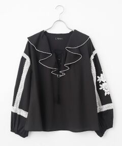 INGEBORG / インゲボルグ シャツ・ブラウス | ボヘミアン刺繍ブラウス