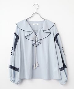 INGEBORG / インゲボルグ シャツ・ブラウス | ボヘミアン刺繍ブラウス