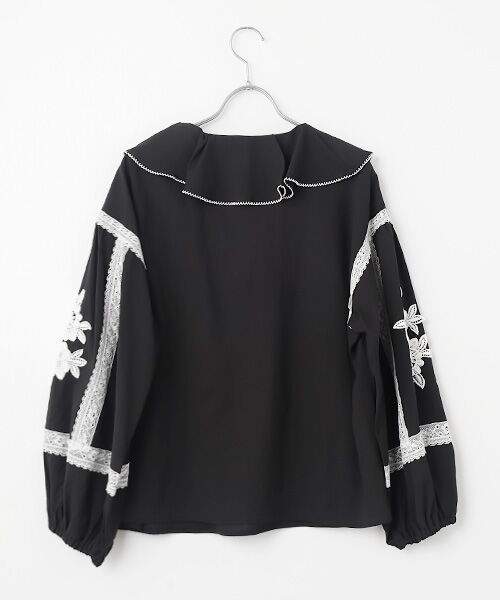 INGEBORG / インゲボルグ シャツ・ブラウス | ボヘミアン刺繍ブラウス | 詳細1