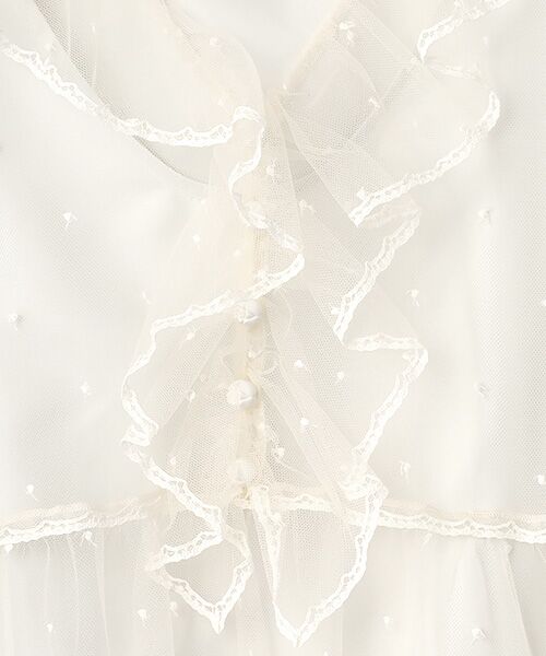 INGEBORG / インゲボルグ シャツ・ブラウス | オリジナルローズチュールブラウス | 詳細7