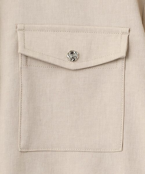 INGEBORG / インゲボルグ ノーカラージャケット | 透かしコード刺繍ノーカラージャケット | 詳細7