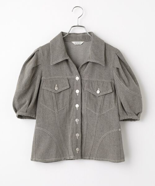 INGEBORG / インゲボルグ Gジャン・デニムジャケット | 9.5ozデニムジャケット（グレー）
