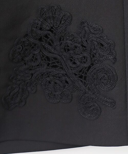 INGEBORG / インゲボルグ その他パンツ | 透かしコード刺繍ワイドパンツ | 詳細6