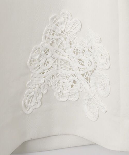 INGEBORG / インゲボルグ その他パンツ | 透かしコード刺繍ワイドパンツ | 詳細7