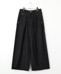 INGEBORG / インゲボルグ デニムパンツ | 9.5ozデニムタックパンツ