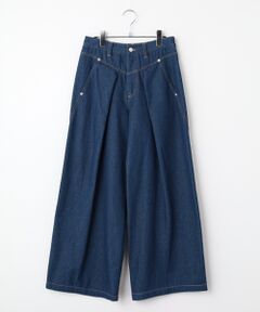 INGEBORG / インゲボルグ デニムパンツ | 9.5ozデニムタックパンツ