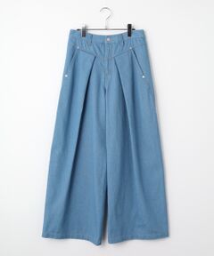 INGEBORG / インゲボルグ デニムパンツ | 9.5ozデニムタックパンツ