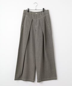 INGEBORG / インゲボルグ デニムパンツ | 9.5ozデニムタックパンツ