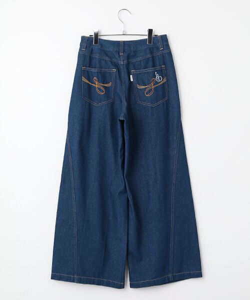 INGEBORG / インゲボルグ デニムパンツ | 9.5ozデニムタックパンツ | 詳細2