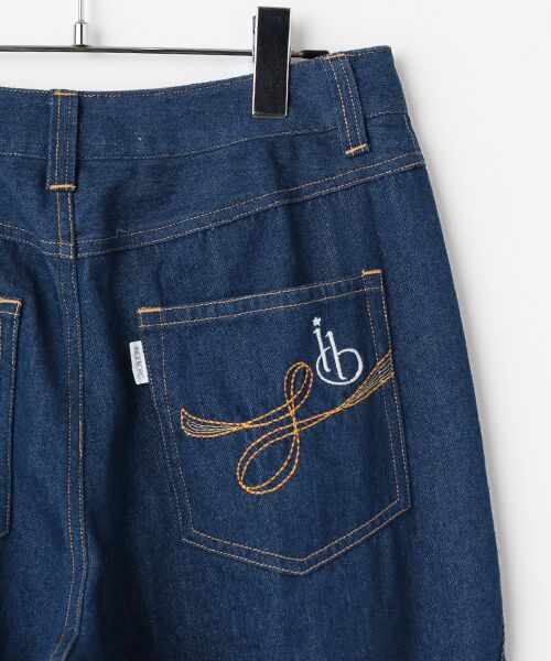 INGEBORG / インゲボルグ デニムパンツ | 9.5ozデニムタックパンツ | 詳細6
