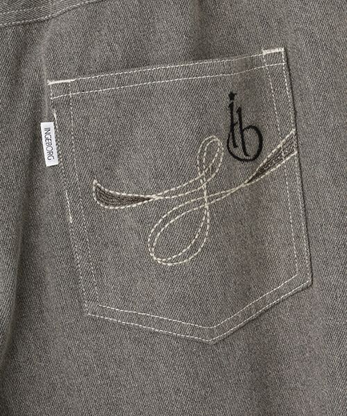 INGEBORG / インゲボルグ デニムパンツ | 9.5ozデニムタックパンツ | 詳細11