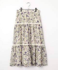 INGEBORG / インゲボルグ ロング・マキシ丈スカート | リトルガーデンpt.ティアードスカート