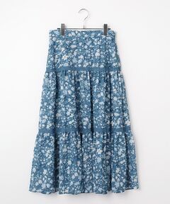 INGEBORG / インゲボルグ ロング・マキシ丈スカート | リトルガーデンpt.ティアードスカート