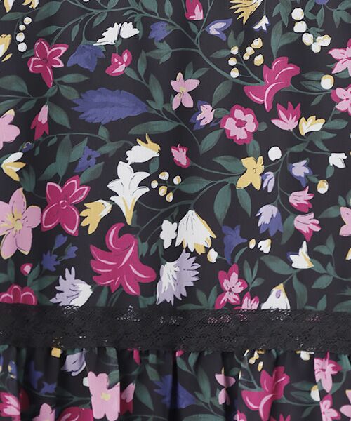 INGEBORG / インゲボルグ ロング・マキシ丈スカート | リトルガーデンpt.ティアードスカート | 詳細5