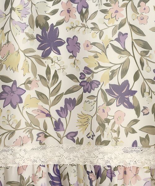 INGEBORG / インゲボルグ ロング・マキシ丈スカート | リトルガーデンpt.ティアードスカート | 詳細6