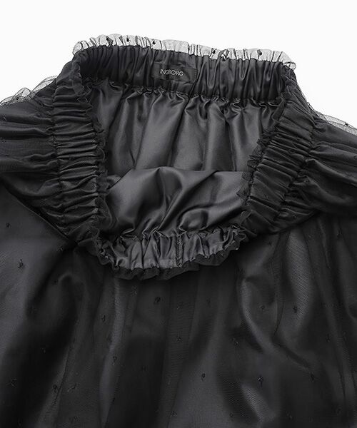 INGEBORG / インゲボルグ ロング・マキシ丈スカート | オリジナルローズチュールスカート | 詳細4