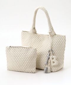 INGEBORG / インゲボルグ トートバッグ | チャーム付きメッシュトートバッグ