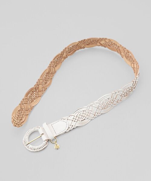 INGEBORG / インゲボルグ ベルト・サスペンダー | ロゴ入りメッシュベルト | 詳細1