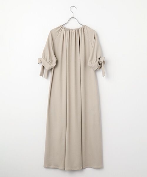 INGEBORG / インゲボルグ ロング・マキシ丈ワンピース | 透かしコード刺繍カットソーワンピース | 詳細2