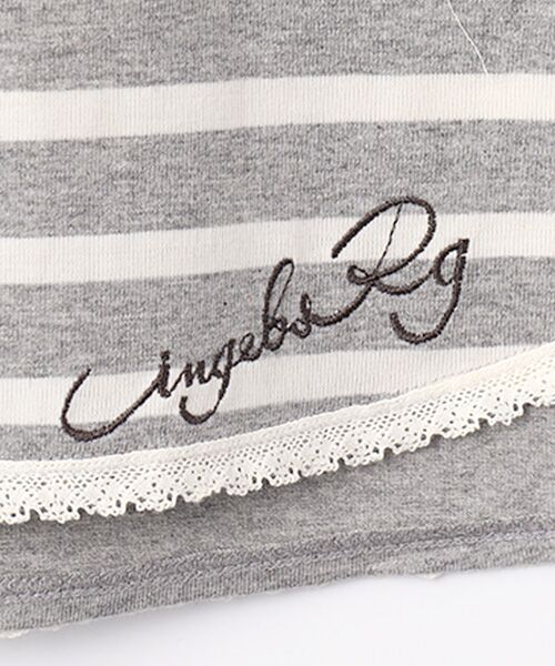 INGEBORG / インゲボルグ タンクトップ | フレンチスリーブボーダーカットソー | 詳細6