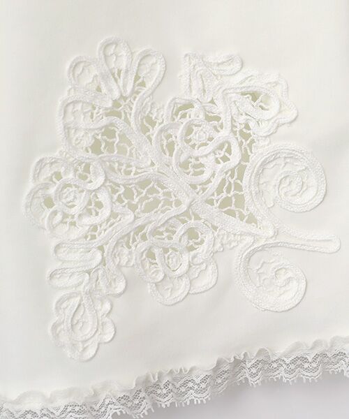 INGEBORG / インゲボルグ タンクトップ | 透かしコード刺繍ノースリーブカットソー | 詳細2