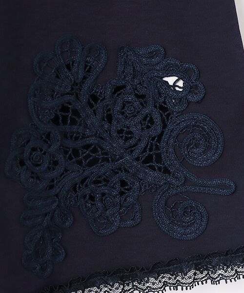 INGEBORG / インゲボルグ タンクトップ | 透かしコード刺繍ノースリーブカットソー | 詳細7