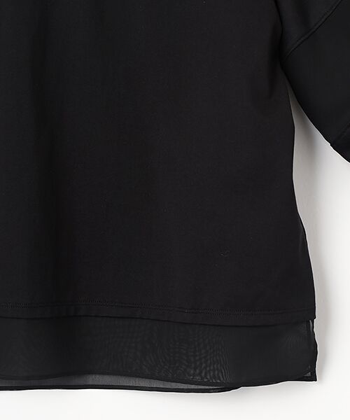 INGEBORG / インゲボルグ Tシャツ | リボンカメリアワンポイントカットソー | 詳細3