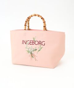 INGEBORG / インゲボルグ トートバッグ | バンブーハンドルトートバッグ