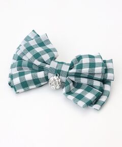 INGEBORG / インゲボルグ ヘアピン | ギンガムチェックリボンバレッタ