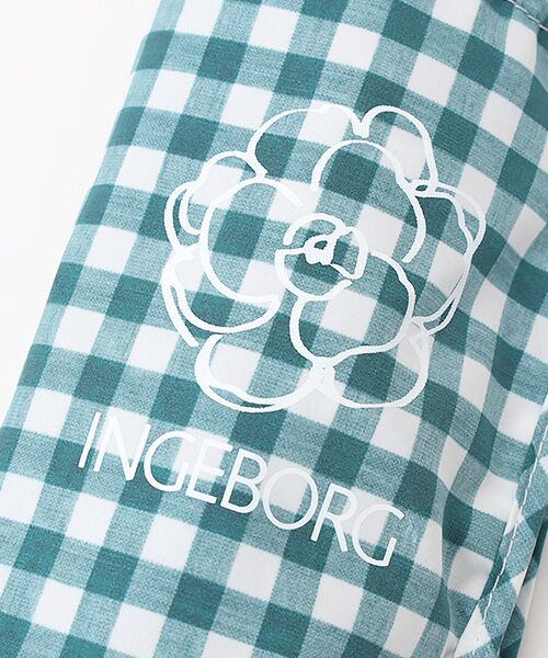 INGEBORG / インゲボルグ 傘 | 『雨を楽しむ』ギンガムチェック折りたたみ傘 | 詳細11