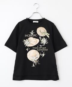 INGEBORG / インゲボルグ カットソー | シャボードミュゲワンポイントpt.カットソー