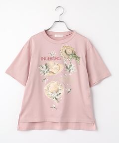 INGEBORG / インゲボルグ カットソー | シャボードミュゲワンポイントpt.カットソー