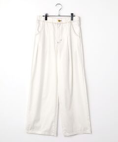 INGEBORG / インゲボルグ その他パンツ | スラブシャンブレータックワイドパンツ