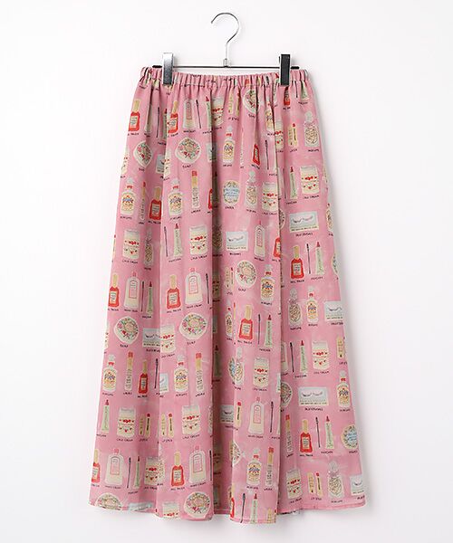 INGEBORG / インゲボルグ ロング・マキシ丈スカート | コスメティックpt.スカート（ピンク）