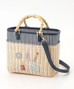 INGEBORG / インゲボルグ かごバック | コスメティックpt.ラタンバッグ