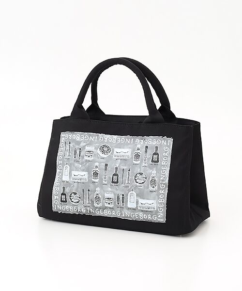 INGEBORG / インゲボルグ トートバッグ | コスメティックワンポイントptトートバッグ（クロ）