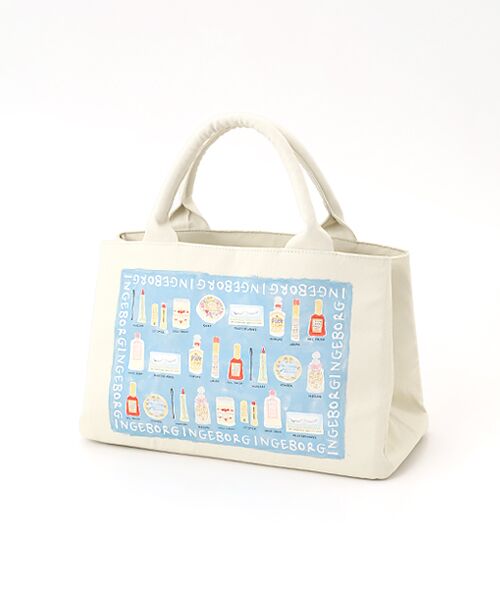 INGEBORG / インゲボルグ トートバッグ | コスメティックワンポイントptトートバッグ（キナリ）