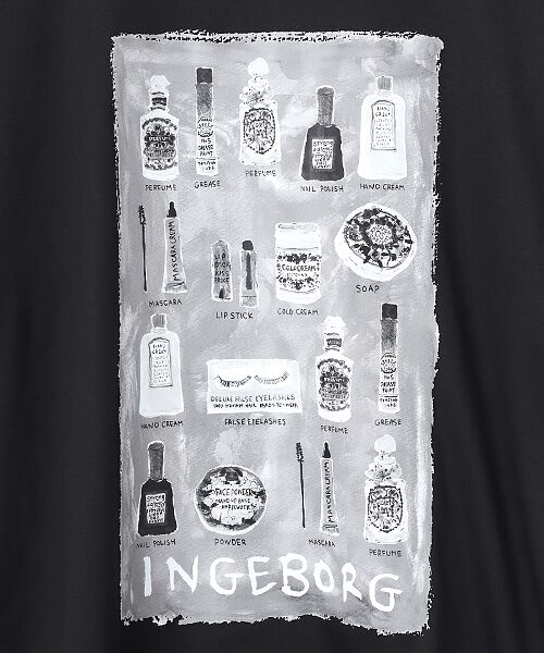 INGEBORG / インゲボルグ Tシャツ | コスメティックワンポイントpt.カットソー | 詳細1