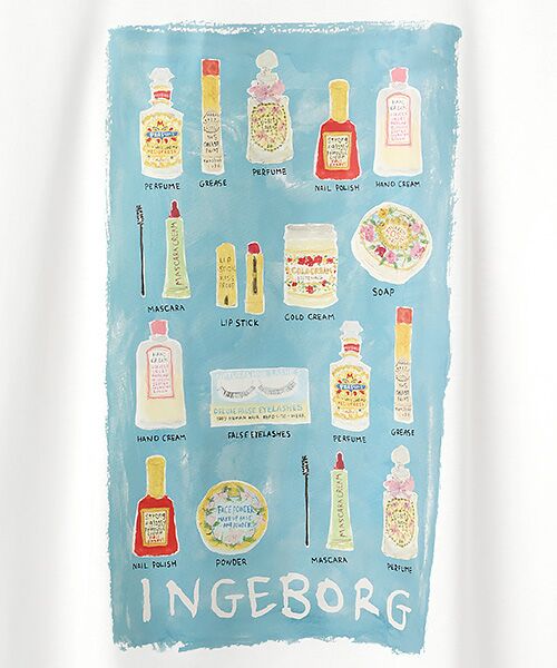 INGEBORG / インゲボルグ Tシャツ | コスメティックワンポイントpt.カットソー | 詳細2